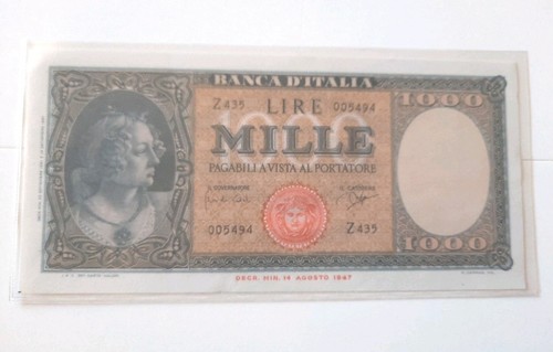 1000 lire busto - 1000,