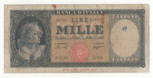 1000 lire italia ornata - 1000,