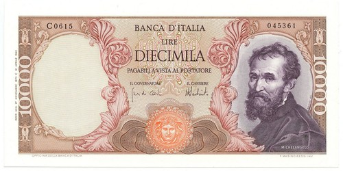 10000 lire banca - 10000,