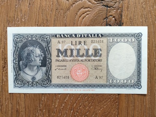 1000 lire busto - 1000,