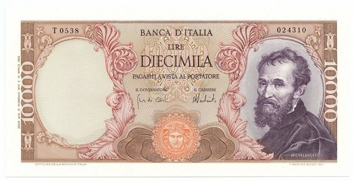 10000 lire banca - lire,