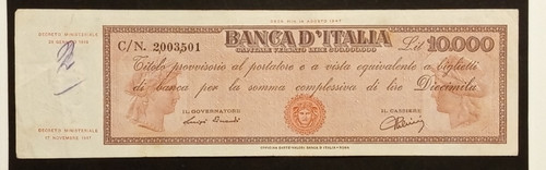 10000 lire 1948 - 10000,