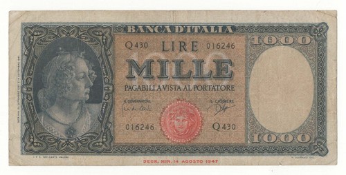1000 lire italia ornata - 1000,