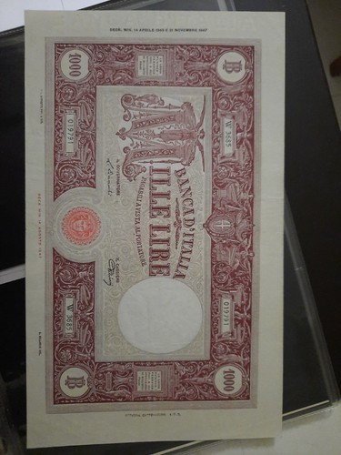 Mille lire medusa spl - g., m.