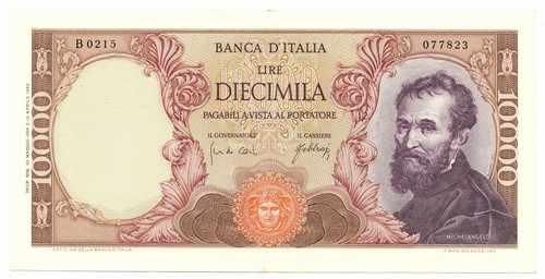 10000 lire banca italia - banca, d'italia