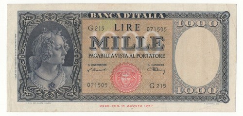 1000 lire italia - 1000,