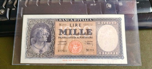 Rara 1000 lire medusa - lire,