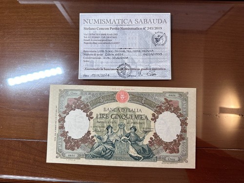 Repubblica lire 5000 - repubblica,