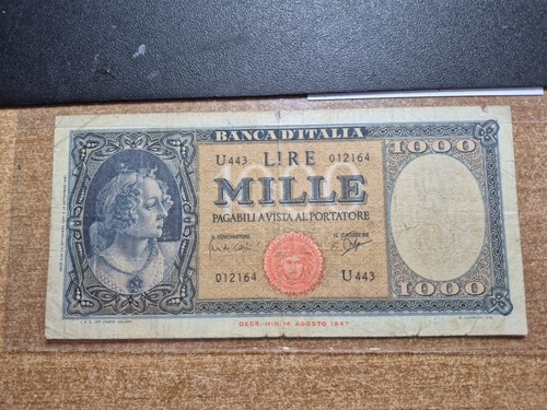 1000 lire medusa - 1000,