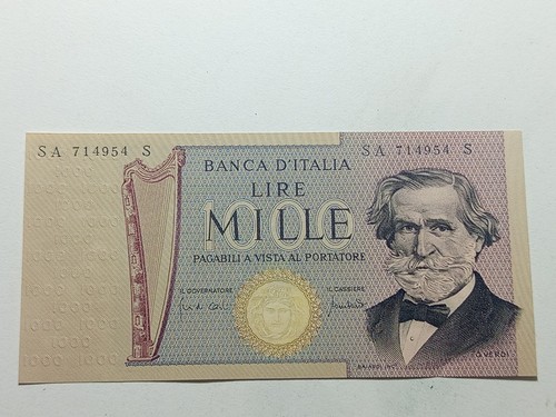 1000 lire verdi - verdi, 2⁰