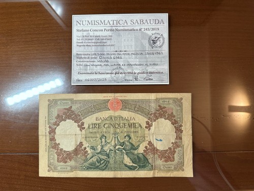 Repubblica lire 5000 regine - repubblica,