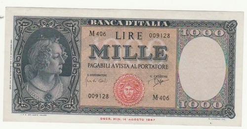 Italia 1000 lire medusa - 1000,