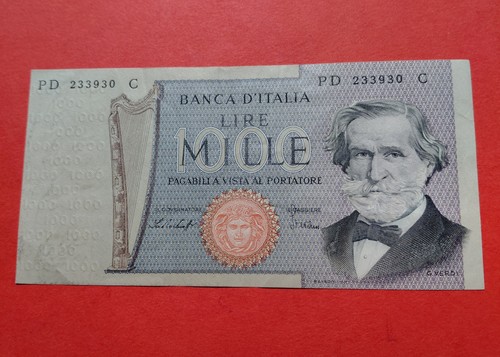 Banconota mille lire - banconota,