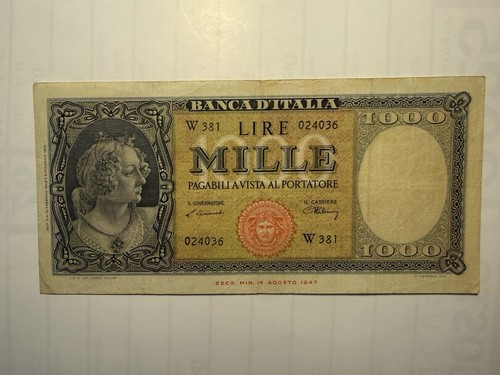100 lire italia 1948 - 100,