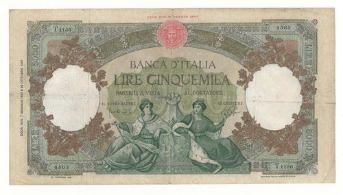 5000 lire repubbliche - repubbliche, marinare
