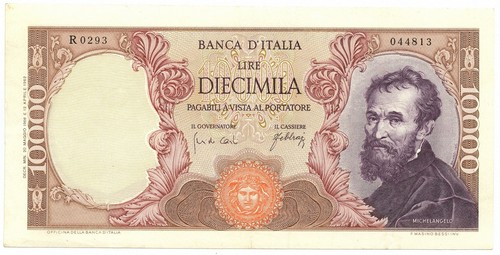 10000 lire banca italia - 10000, d'italia